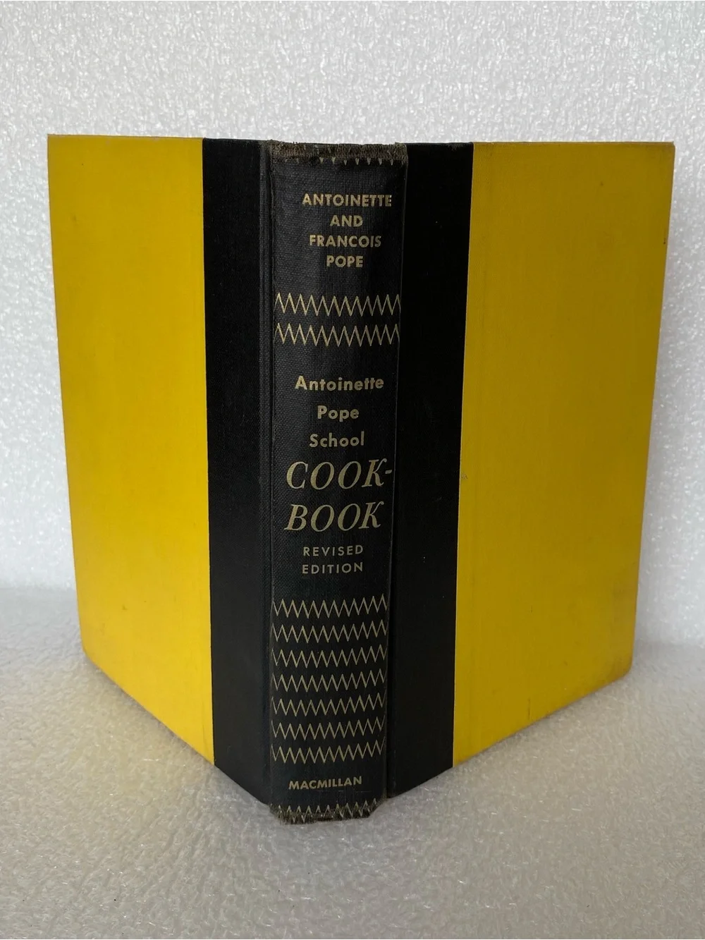 Antoinette Pope School Cook Book by Antoinette and Francois Pope, Vintage 1953